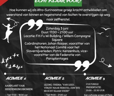 opening keti koti maand